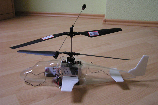Kamov vor dem Lack